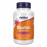 Біотин, BIOTIN 5000mcg - 120 vcaps