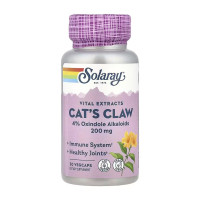Котячий кіготь, Cat's Claw 200 mg - 30 vcaps