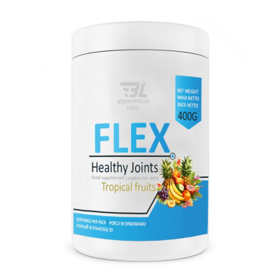 Колаген для підтримки суглобів, Flex Healthy Joints - 400g Tropical Fruits Колаген для підтримки суглобів, Flex Healthy Joints - 400g Tropical Fruits