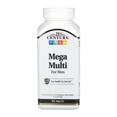 Мультивітамінний комплекс для чоловіків, Mega Multi For Men - 90 tabs