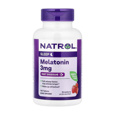 Melatonin 3mg - 150 tabs Melatonin 3mg - 150 tabs