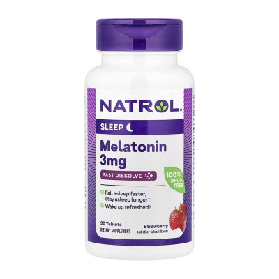 Melatonin 3mg - 90 tabs Melatonin 3mg - 90 tabs