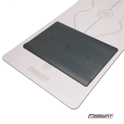 Міні-мат для йоги EasyFit Yoga Pad 3 мм каучук Міні-мат для йоги EasyFit Yoga Pad 3 мм каучук