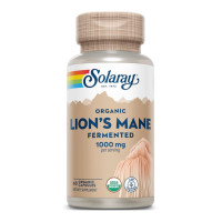 Їжовик гребінчастий, Organic Lion's Mane Fermented 1000mg - 60 caps