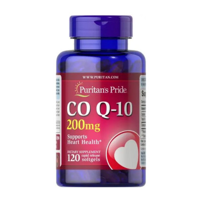 Коензим Q10, Q-Sorb Co Q-10 200mg - 120 softgels