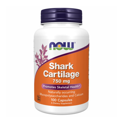 Акулячий хрящ, Shark Cartilage 750mg - 100caps