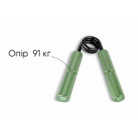 Кистьовий еспандер EasyFit Hand Grip PRO 91 кг зелений (200 lb)