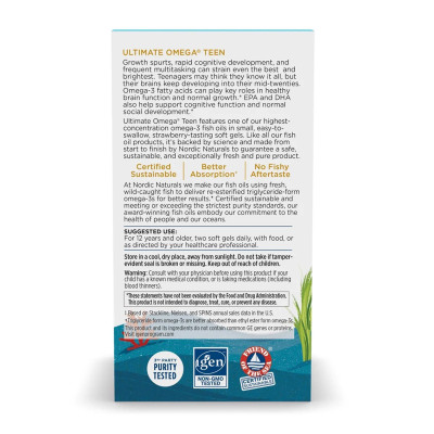 Ultimate Omega 2X Teen - 60 mini softgels