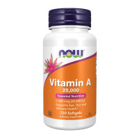 Вітамін А, Vitamin A 25,000 IU - 250 softgels