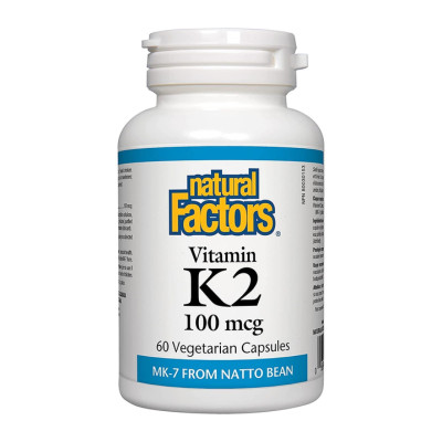 Vitamin K2 100mcg - 60 vcaps Vitamin K2 100mcg - 60 vcaps