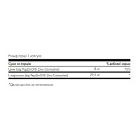 Цинк Карнозин, Zinc Carnosine Featuring Pepzingi - 60 сaps
