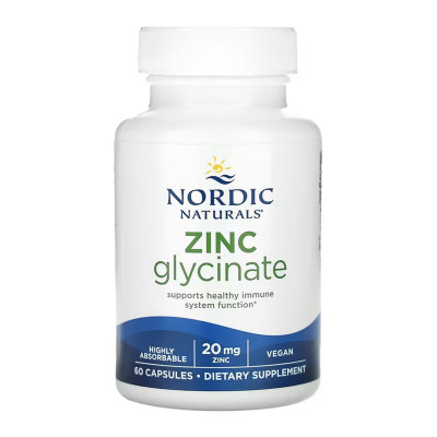 Zinc Glycinate - 60 caps