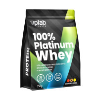 Протеїн, 100% Platinum Whey - 750g Strawberry Banan