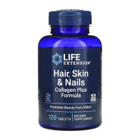 Комплекс для волосся, шкіри та нігтів з колагеном, Hair, Skin & Nails Collagen Plus Formula - 120 tabs