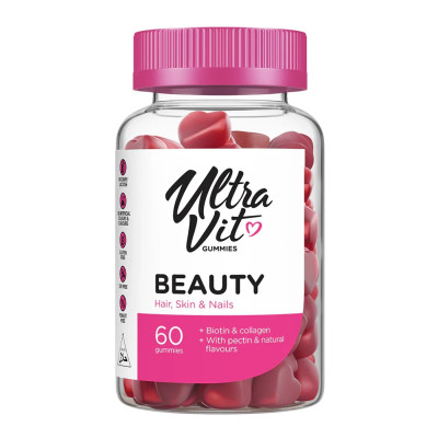 Комплекс для волосся, шкіри, нігтів. Beauty Hair Skin Nails - 60 gummies Комплекс для волосся, шкіри, нігтів. Beauty Hair Skin Nails - 60 gummies