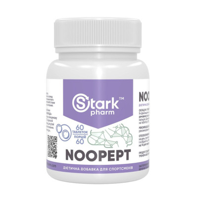 Оптимізація пам'яті, Stark Noopept 20mg - 60caps