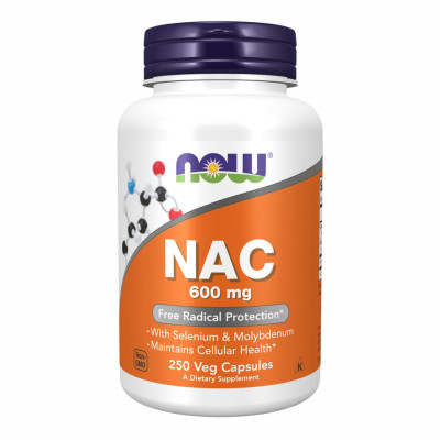 Н-Ацетилцистеїн, Nac-Acetyl Cysteine 600mg - 250 vcaps