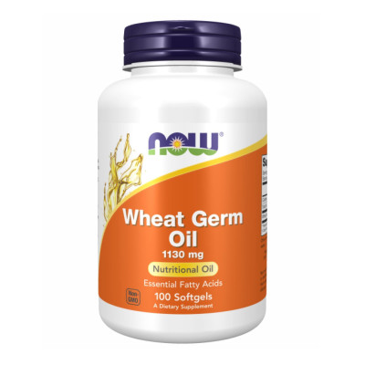 Олія паростків пшениці, Wheat Germ Oil 1130mg - 100 sgels