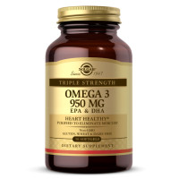 Омега-3, Triple Strength Omega-3 950 mg - 50 softgels