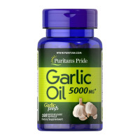 Часникова олія, Garlic Oil 5000mg - 100 caps