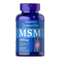 МСМ Метилсульфонілметан, MSM 1500mg - 120caps