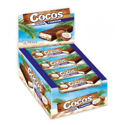 Кокосові батончики, Cocos Bar - 25x35g