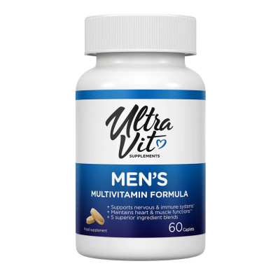 Чоловічі мультивітаміни, Men's Multivitamin Formula - 60 caps Чоловічі мультивітаміни, Men's Multivitamin Formula - 60 caps