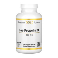Бджолиний прополіс, Bee Propolis 2X 500mg - 240 caps