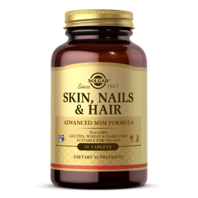 Вітаміни для шкіри волосся і нігтів, Skin, Nails & Hair - 60 tabs