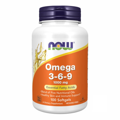 Омега 3 6 9, Omega 3-6-9 1000 mg - 100 sgels