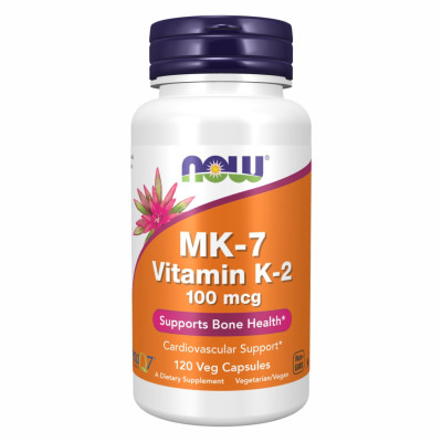 Вітамін К2, Vitamin K-2 (MK7) 100 mcg - 120 vcaps Вітамін К2, Vitamin K-2 (MK7) 100 mcg - 120 vcaps