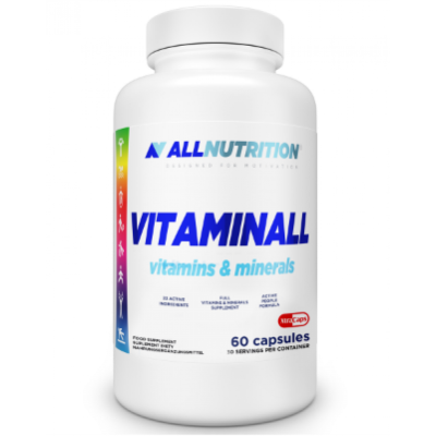 Вітамінно-мінеральний комплекс, VitaminALL Vitamins and Minerals - 60caps
