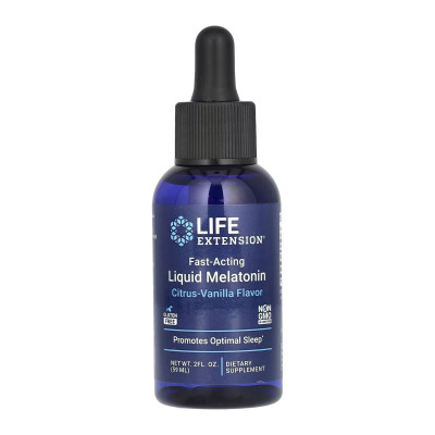Fast-Acting Liquid Melatonin (Citrus-Vanilla) - 2 fl oz Fast-Acting Liquid Melatonin (Citrus-Vanilla) - 2 fl oz