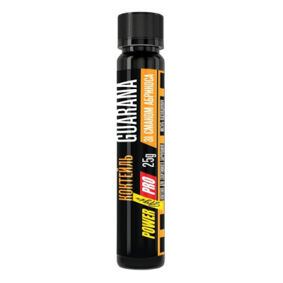 Енергетичний Коктейль з Гуарани, Shot Guarana - 20x25 Apricot