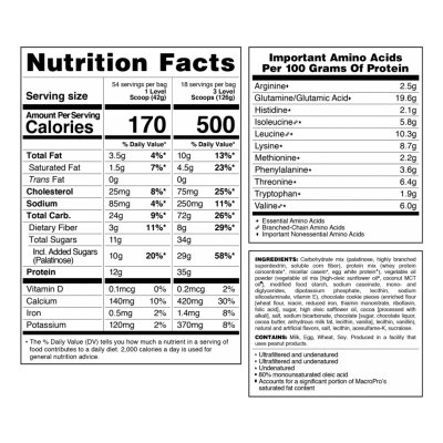 MacroPro - 2270g Cookies Cream