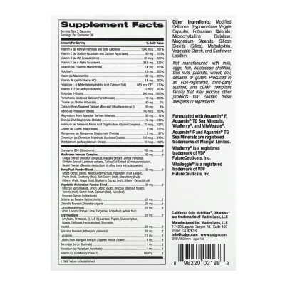 Ultamins MENS Multivitamin - 60 vcaps