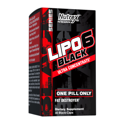 Жироспалювач, Lipo-6 Black UC - 30ct Жироспалювач, Lipo-6 Black UC - 30ct