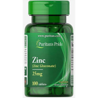 Цинк Глюконат, Zinc 25 mg - 100 tabs