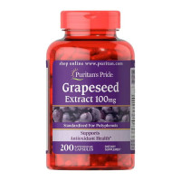 Екстракт виноградних кісточок, Grapeseed Extract 100mg - 200caps