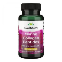 Колаген I типу, Type I Hydrolyzed Marine Collagen Peptides 400mg - 60 caps