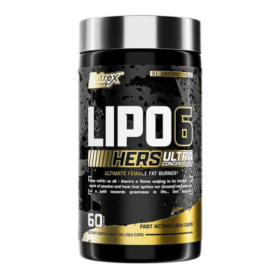 Жироспалювач, Lipo-6 HERS UC - 60 caps Жироспалювач, Lipo-6 HERS UC - 60 caps