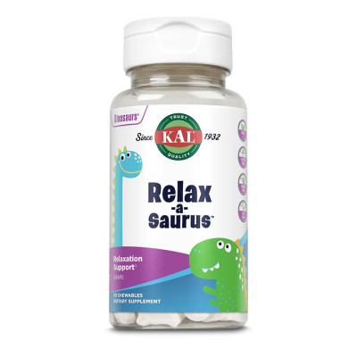 Relax-a-Saurus - 30 chewable Grape Relax-a-Saurus - 30 chewable Grape