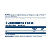 Л-Тирозин, L-Tyrosine 500mg - 50 vcaps