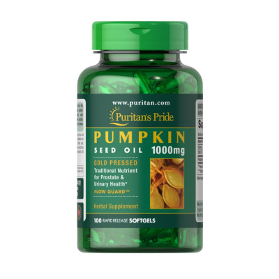 Pumpkin Seed oil 1000mg - 100 softgels Pumpkin Seed oil 1000mg - 100 softgels