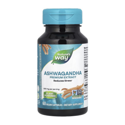 Ашвагандха, Ashwagandha - 60 vcaps
