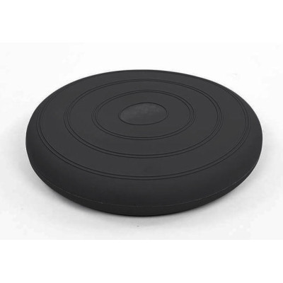 Балансувальна масажна подушка гладка EasyFit Balance Cushion Чорний Балансувальна масажна подушка гладка EasyFit Balance Cushion Чорний
