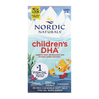 Омега-3 для дітей, Children's DHA - 90 mini softgels