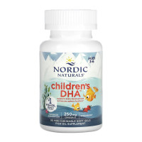 Омега-3 для дітей, Children's DHA - 90 mini softgels