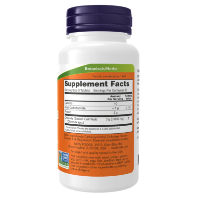 Хлорелла, Chlorella 1000 mg - 60 Tabs