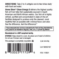 Clean Omega 3 - 120 Softgels
